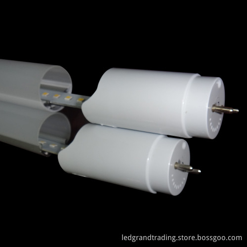 2ft PC Cover Aluminum Round T8 LED Tube Light